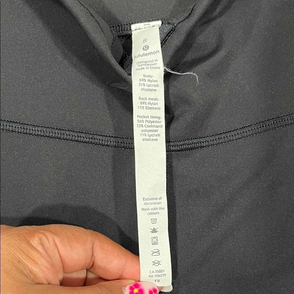 Lululemon Black Athletic Jacket